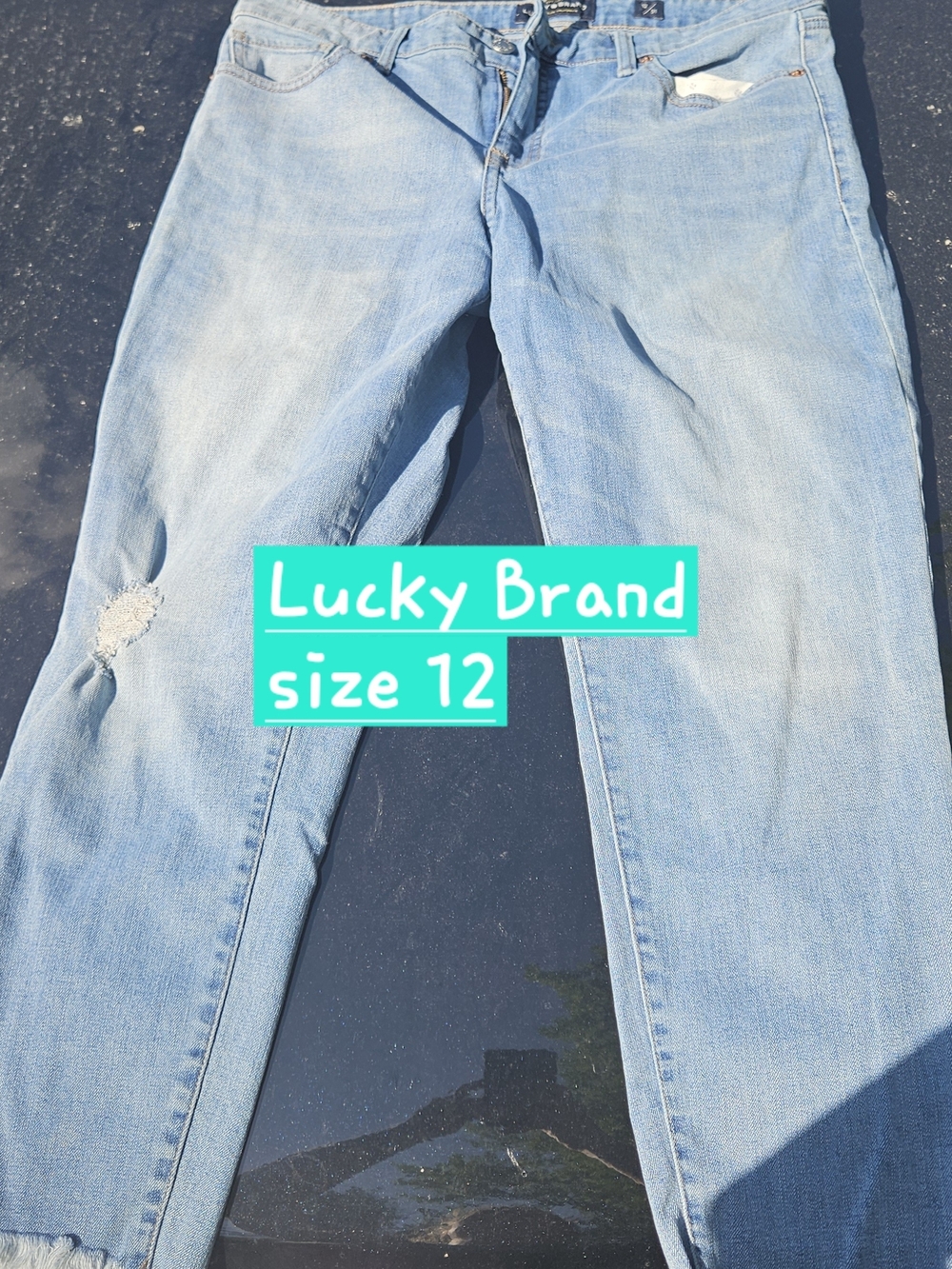Lucky Brand Light Wash Jeans - Light Blue